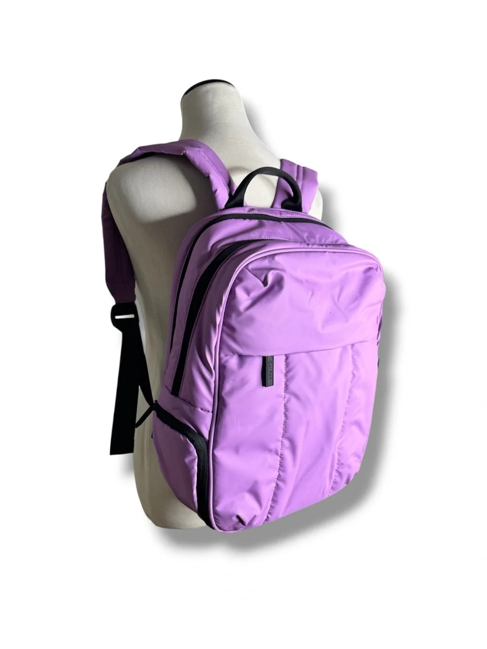 Calpak Luka 15 in Laptop Backpack Padded Travel Work School Bag Luggage Lilac
